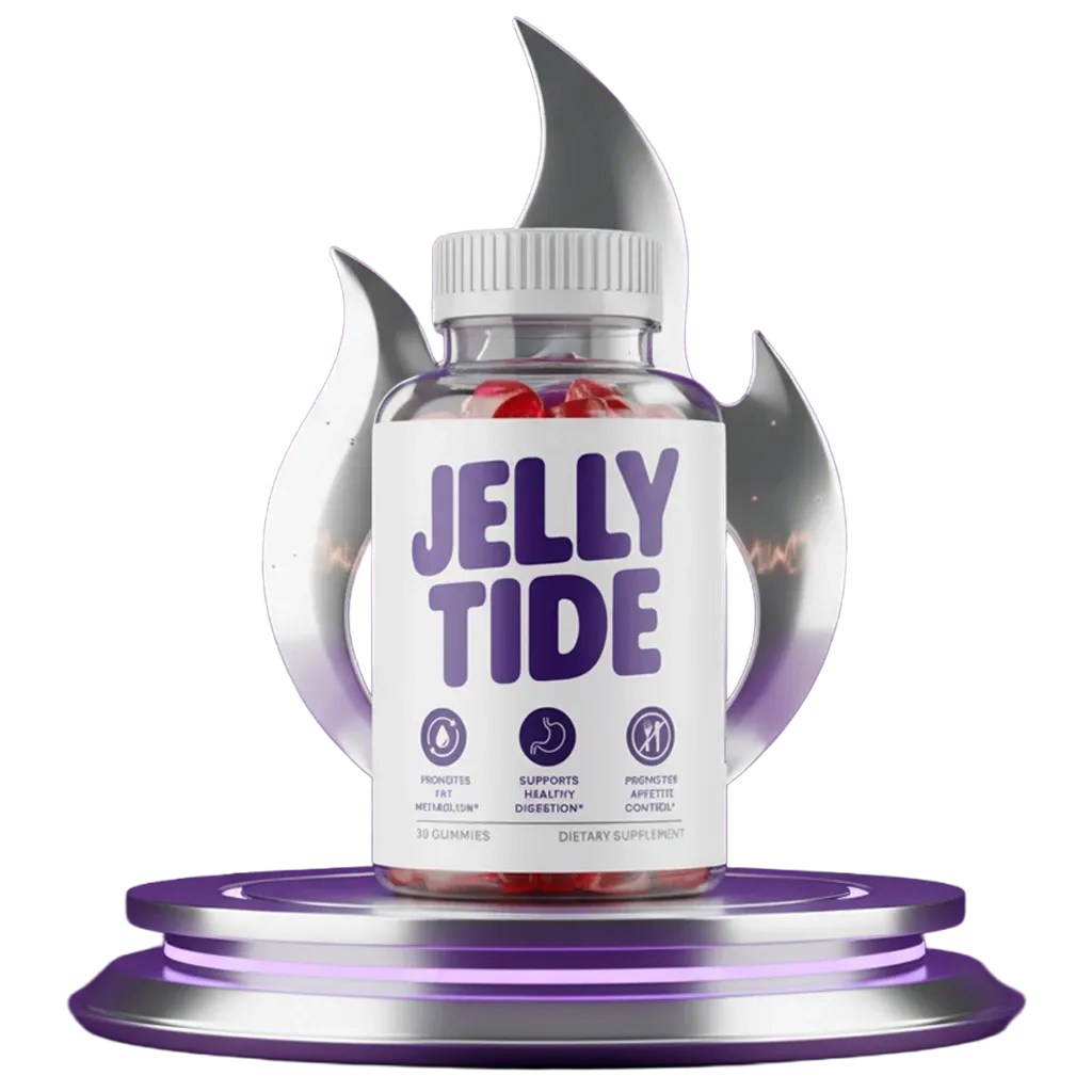JellyTide metabolism support gummies bottles